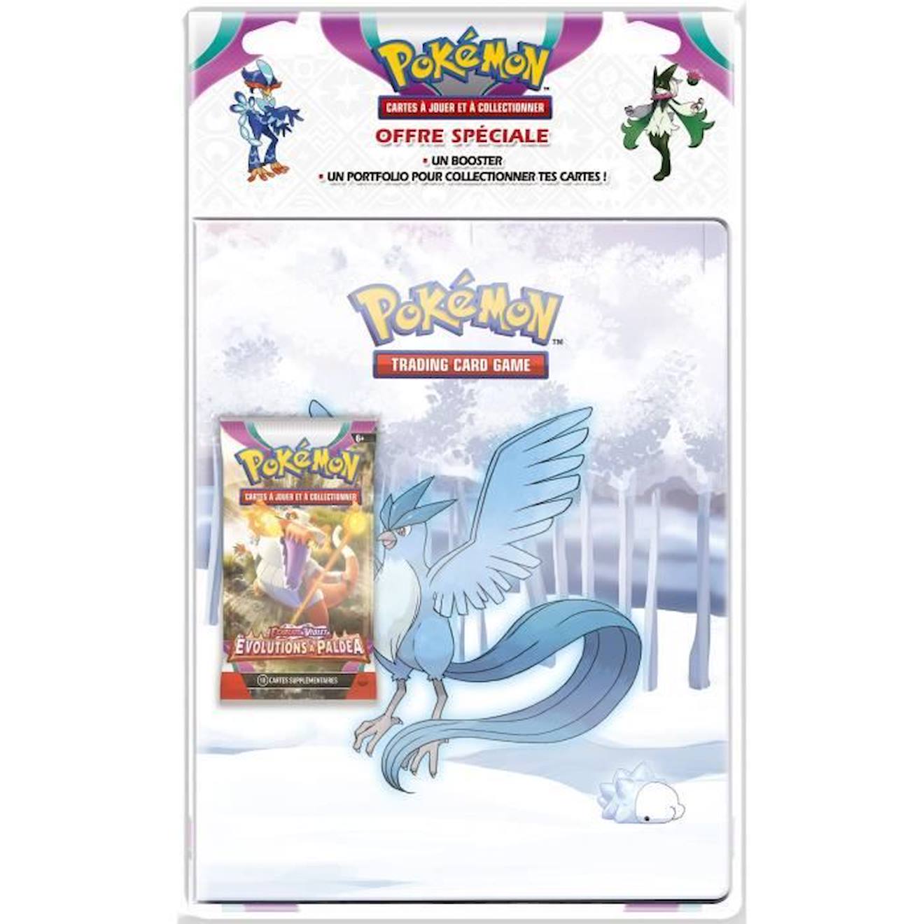 Asmodee - Pokémon : Portfolio EV02 252 cartes - Jeux d'adresse - Rue du  Commerce