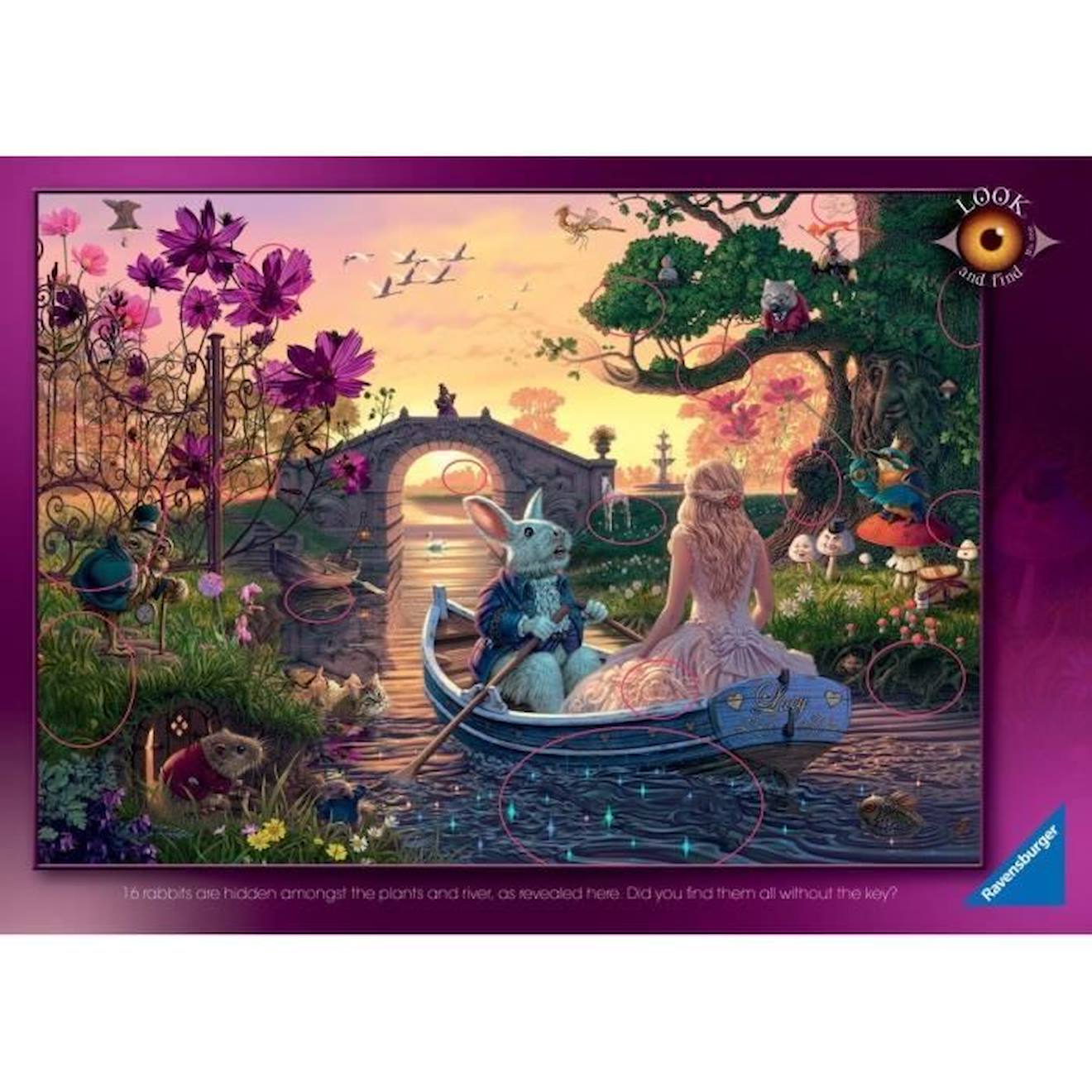 Ravensburger - Puzzle 1000 pièces - Le pays des merveilles - Adultes et  enfants dès 14 ans - Puzzle de qualité supérieure - 16962 : : Jeux  et Jouets