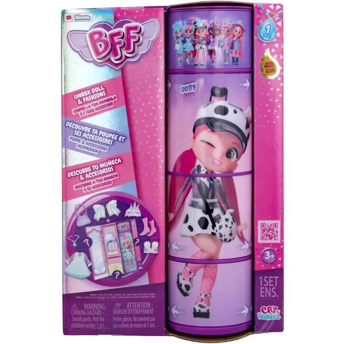 Imc Toys - Bff - Poupée Cry Babies Best Friends Forever - Dotty Rose