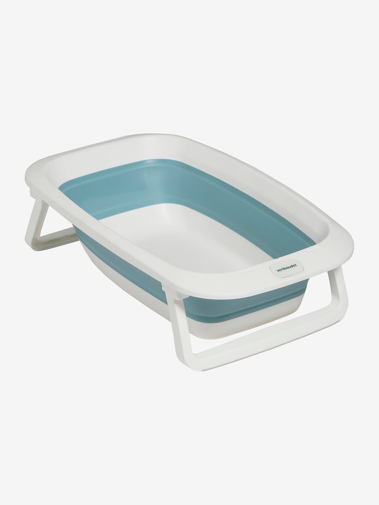 Baignoire de bain pliante turquoise