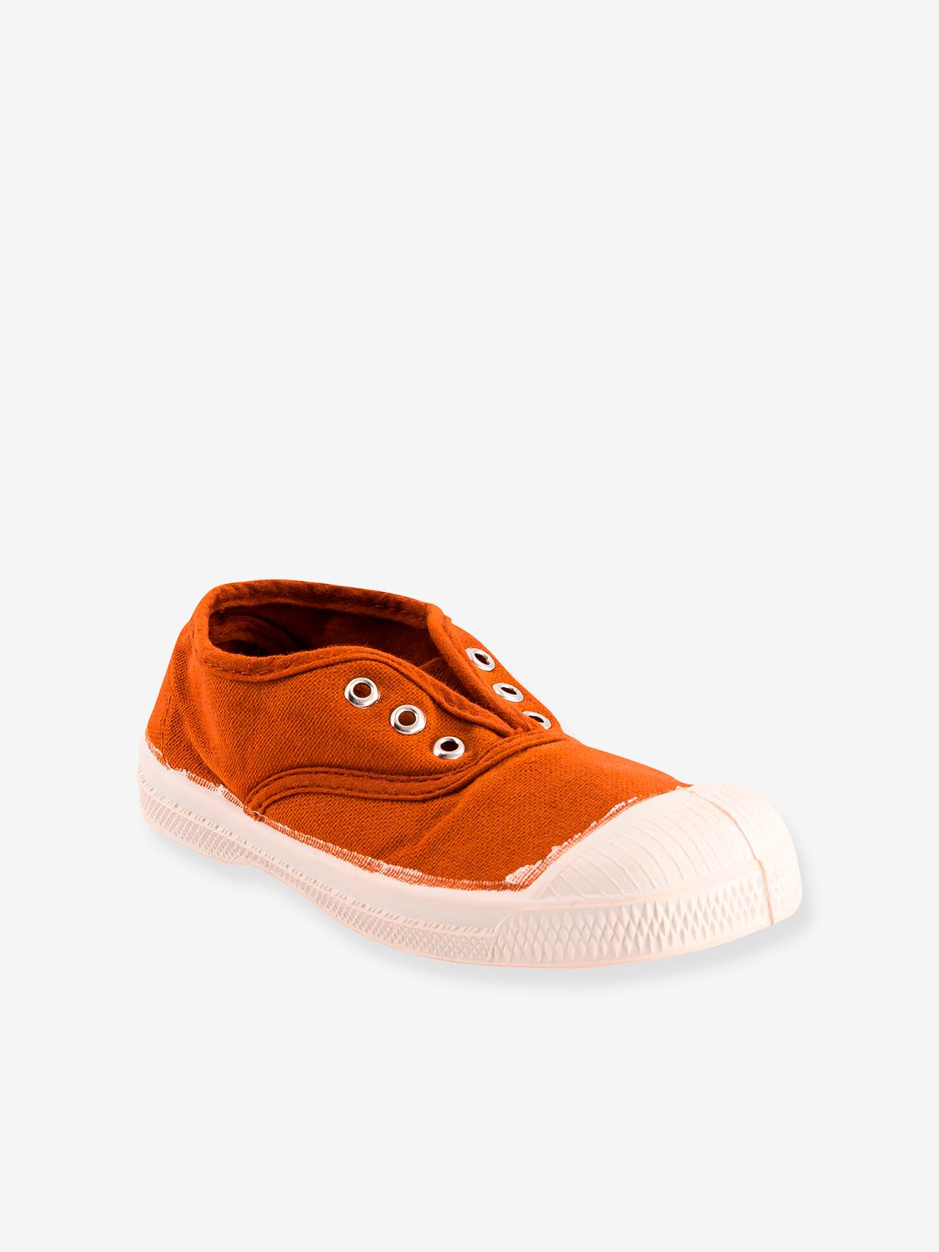 Tennis élastiquées enfant Elly E15149C15N marron
