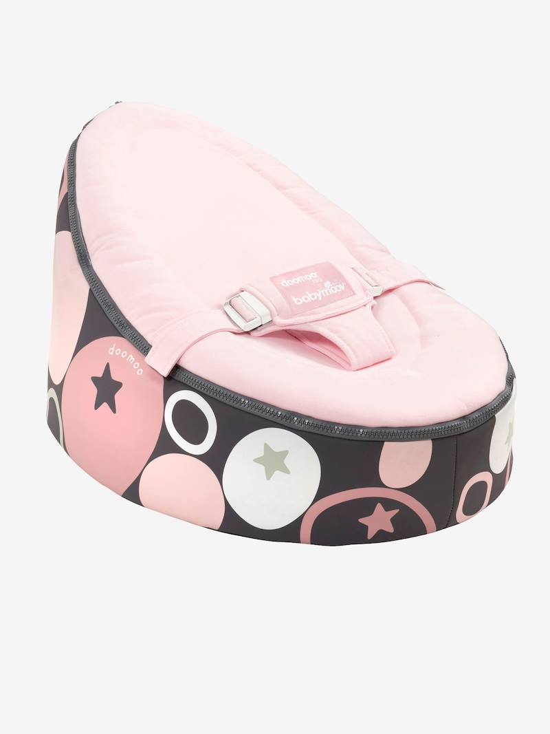 Transat et pouf Doomoo Nid BABYMOOV bear grey Babymoov