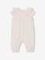 Combinaison bébé en gaze de coton rose pâle+vert sauge 1 - vertbaudet enfant 
