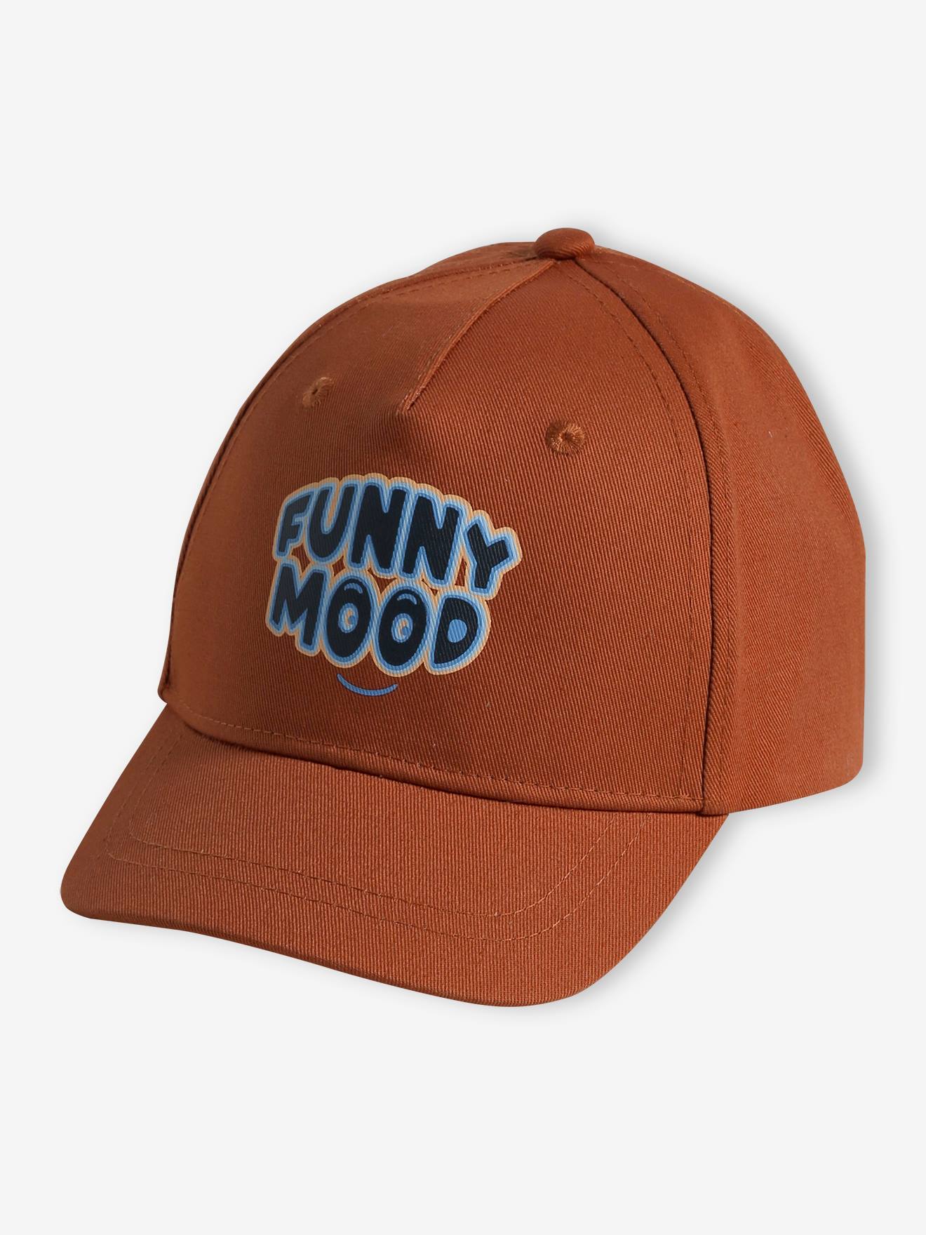 Casquette Funny Mood garçon abricot