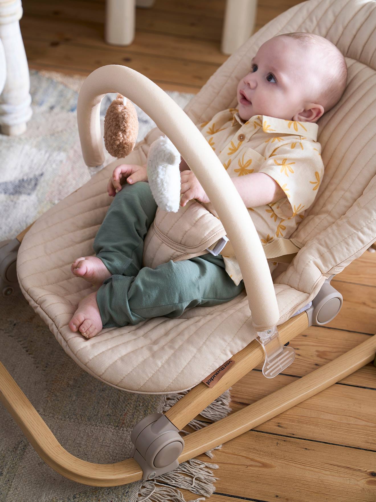 Transat avec arche Babydream écru (Vertbaudet) - Image 2