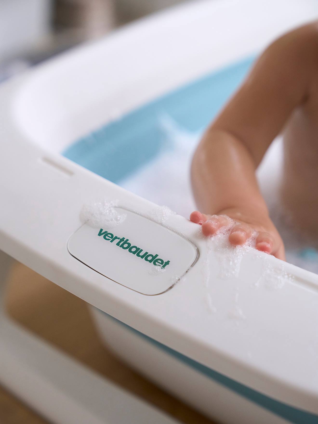 Baignoire de bain pliante turquoise (Vertbaudet) - Image 2