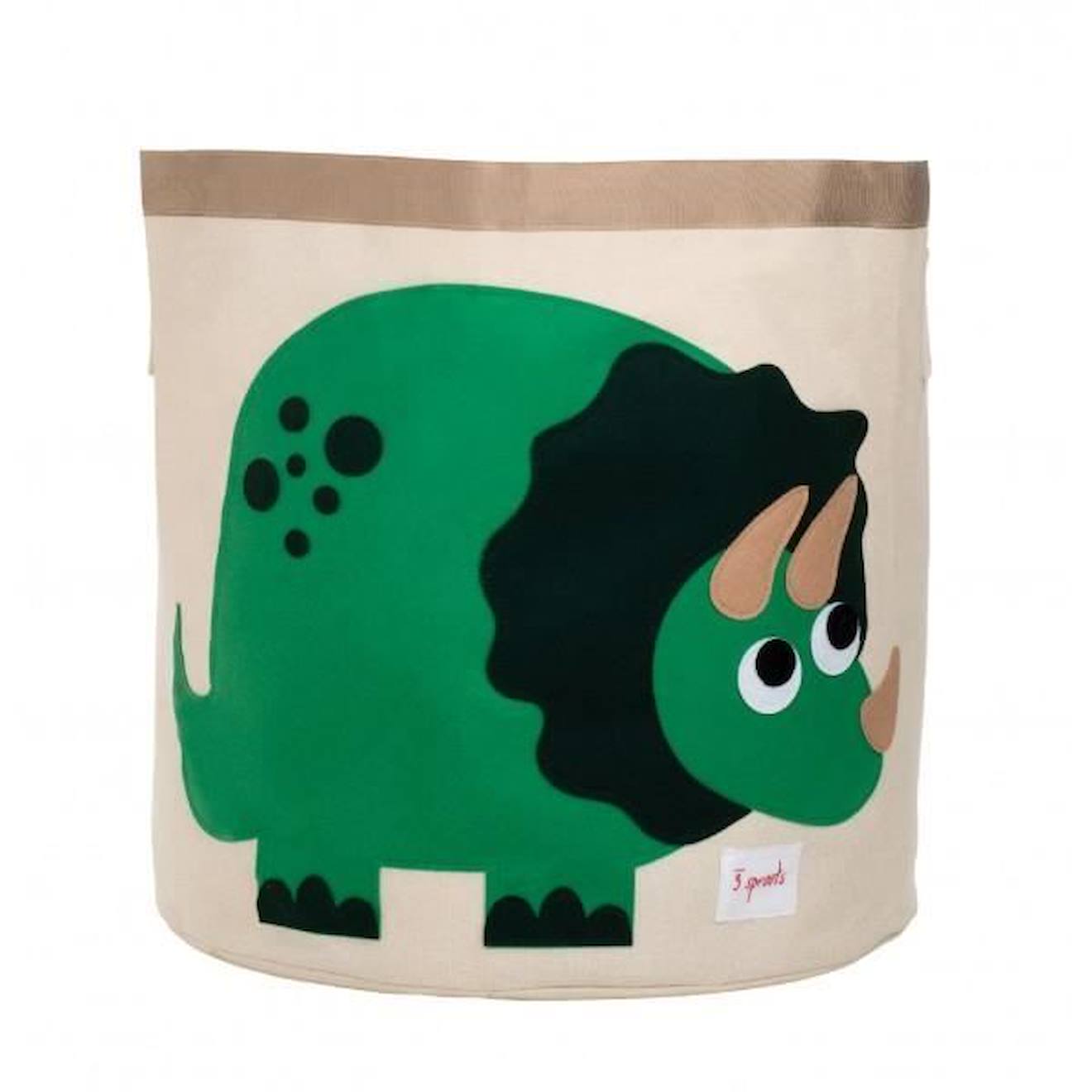 Sac À Jouets 3 Sprouts Dino Vert