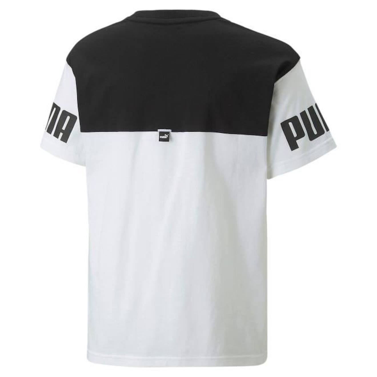 Tee shirt enfant Puma Power blanc noir