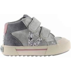 Chaussures-Bottes enfant Victoria Tiras Metalizado avec bandes métalliques - Blanc - Scratch - Nu - Mixte