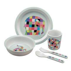 Coffret cadeau - Petit Jour Paris - Elmer - Set de vaisselle pour enfant - Multicolore  - vertbaudet enfant