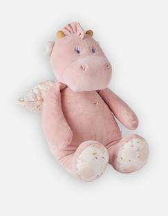 Jouet-Peluche - NOUKIE'S - Joy dragon - Rose - Fille - 40cm