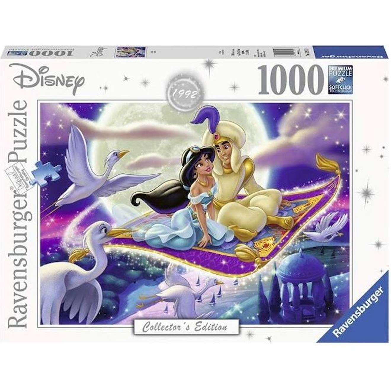 Puzzle 1000 Pièces - Aladdin - Ravensburger Violet