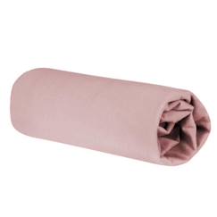 -Drap Housse Bébé ROBA Lil Planet - 100% Coton Bio-Jersey - Rose