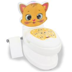 Puériculture-MES PETITES TOILETTES CHAT AVEC UN BRUIT DE BOBINE UND PORTE-PAPIER DE