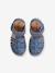 Sandales scratchées enfant collection maternelle bleu jean 4 - vertbaudet enfant 