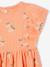 Robe à fleurs maille reliéfée fille écru+mandarine+rose bonbon 9 - vertbaudet enfant 