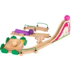 Circuit à boules Junior - Small Foot Company - Legler - Multicolore - Pour enfants dès 12 mois  - vertbaudet enfant