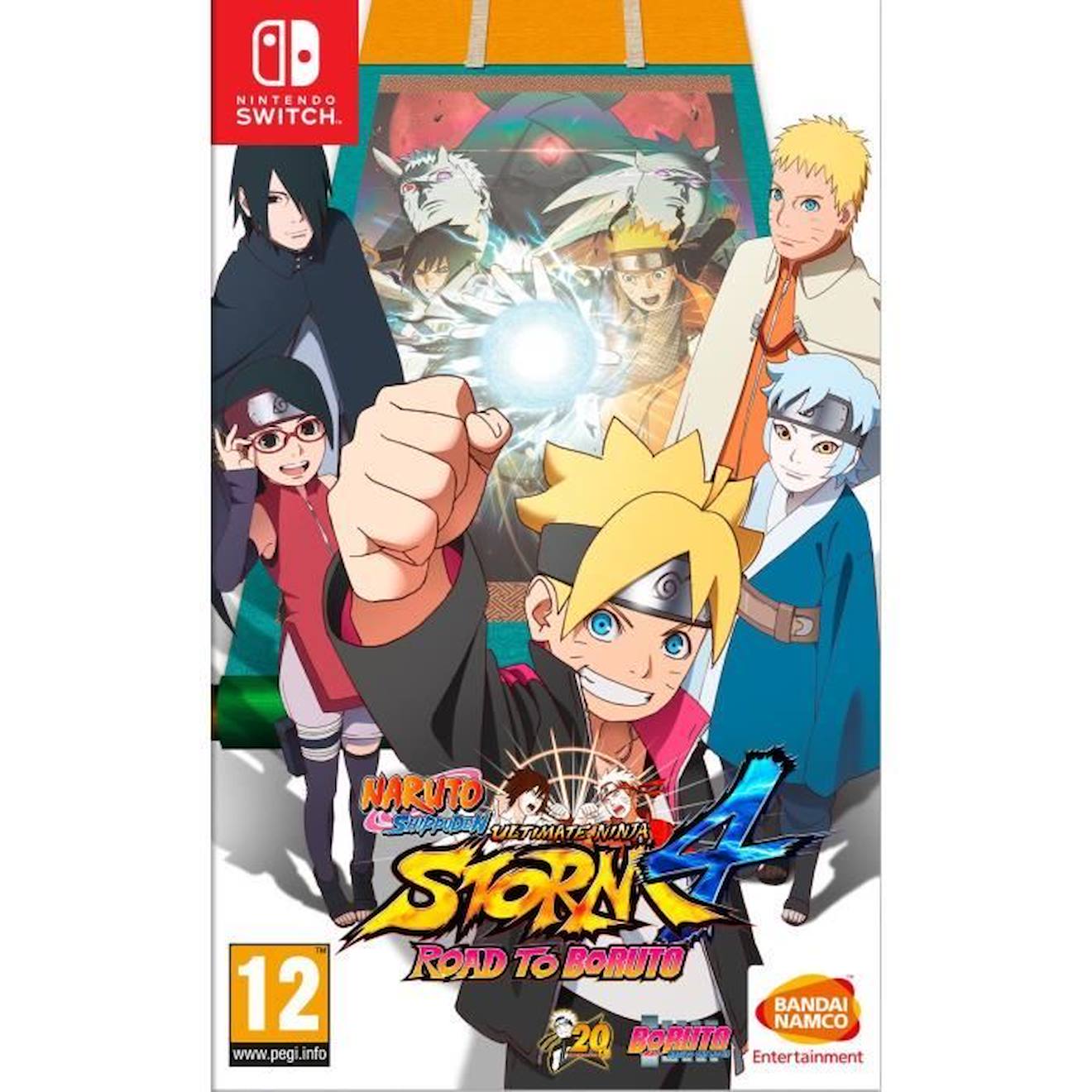 Naruto Shippuden: Ultimate Ninja Storm 4 Road To Boruto Jeu Nintendo Switch Blanc