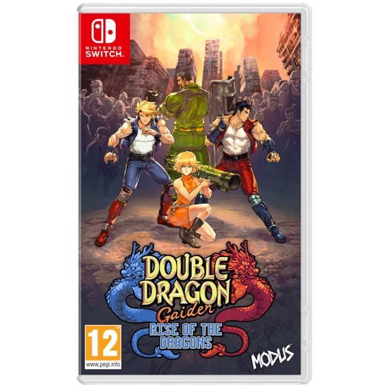 Double Dragon Gaiden: Rise Of The Dragons - Jeu Nintendo Switch Blanc
