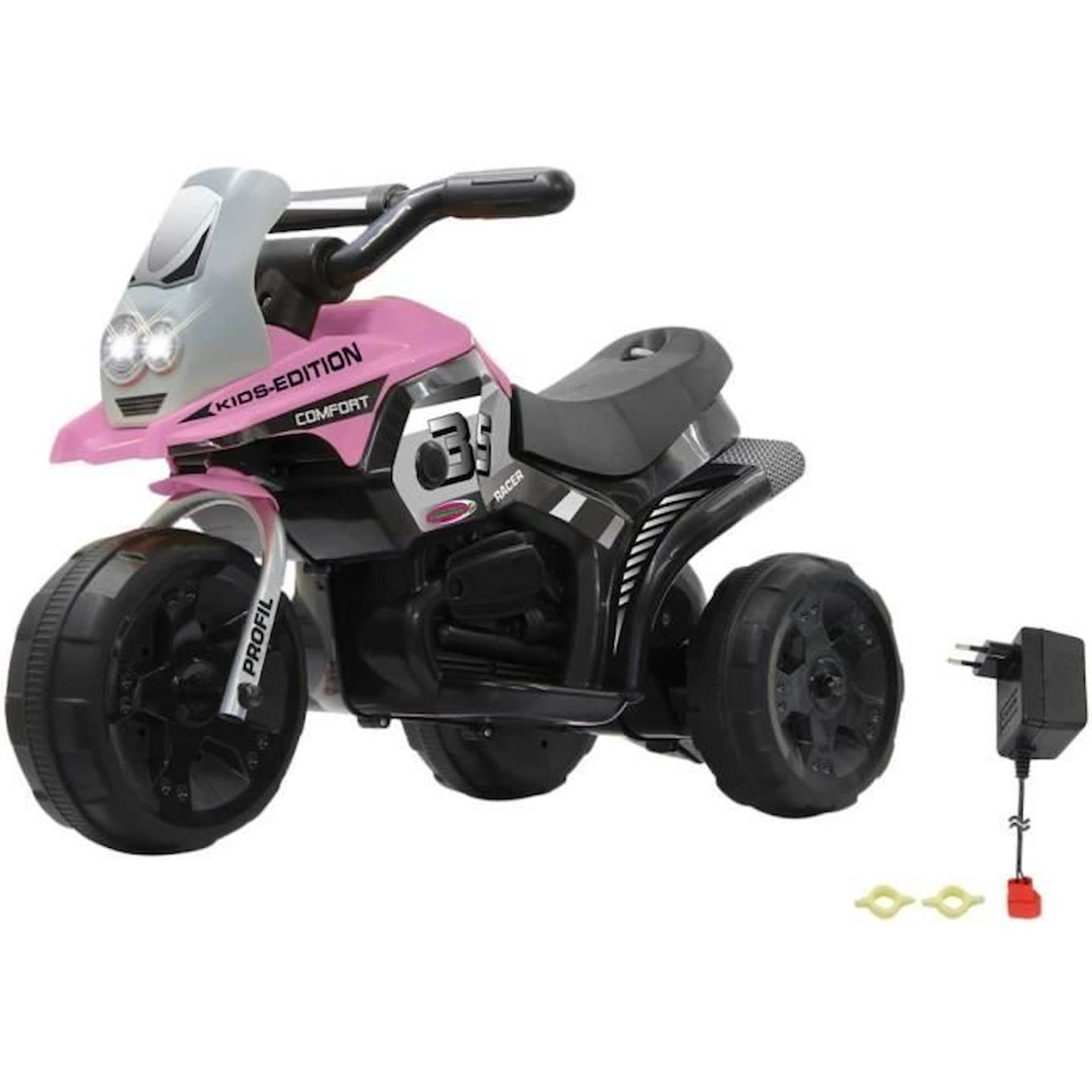 Tricycle Électrique Pour Enfant Jamara E-trike Racer Rose - 6v Batterie Rose