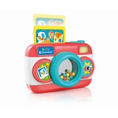 Jouet-Jeux éducatifs-Jouet éducatif - Clementoni - Mon premier appareil photo - Mixte - A partir de 6 mois - Rouge, blanc et bleu