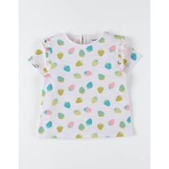 -T-shirt manches courtes imprimé fraises