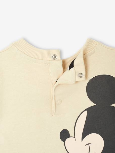 Sweat-shirt bébé Disney® Mickey écru 4 - vertbaudet enfant 