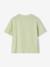 Tee-shirt uni Basics fille manches courtes rose bonbon+turquoise+vert amande 10 - vertbaudet enfant 