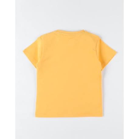 T-shirt à manches courtes en jersey imprimé sauterelle JAUNE 4 - vertbaudet enfant 