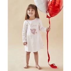 -Robe de nuit - Non spécifié - Oiseau en jersey - Rose - Enfant - Fille