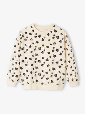 Ensemble Sweat Et Legging Flare Pour Fille - Vertbaudet - Motifs Imprimés, Confortable Pour L'école Ou Les Loisirs