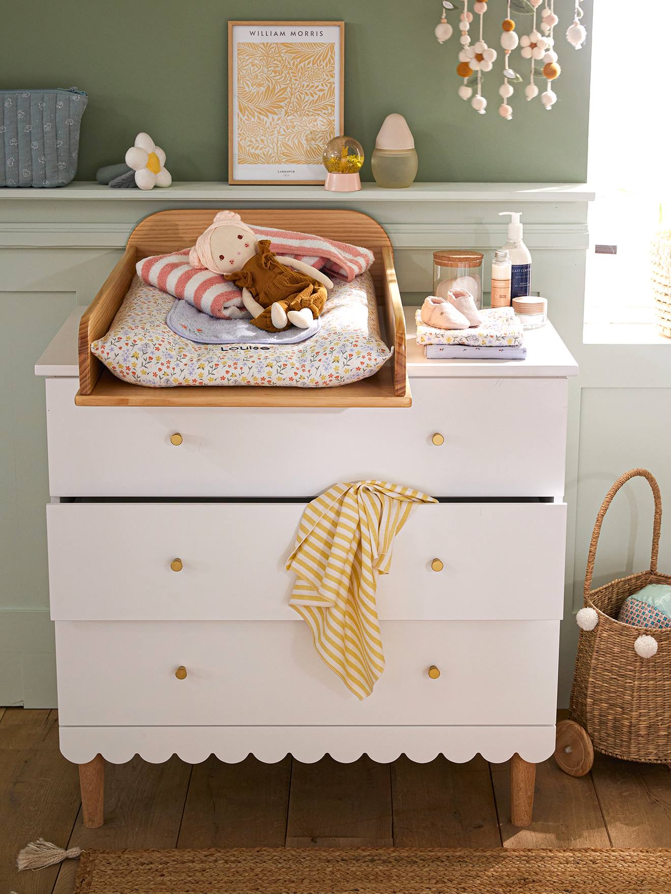 Commode LIGNE FESTON blanc (Vertbaudet) - Image 1