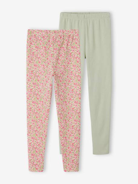 Legging fille coton - Basique noir DOMYOS