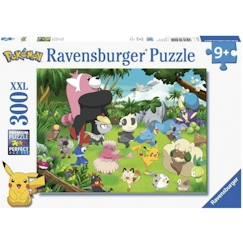 -POKÉMON Puzzle 300 pièces XXL - Pokémon sauvages - Ravensburger - Puzzle Enfant 300 pièces - Dès 9 ans