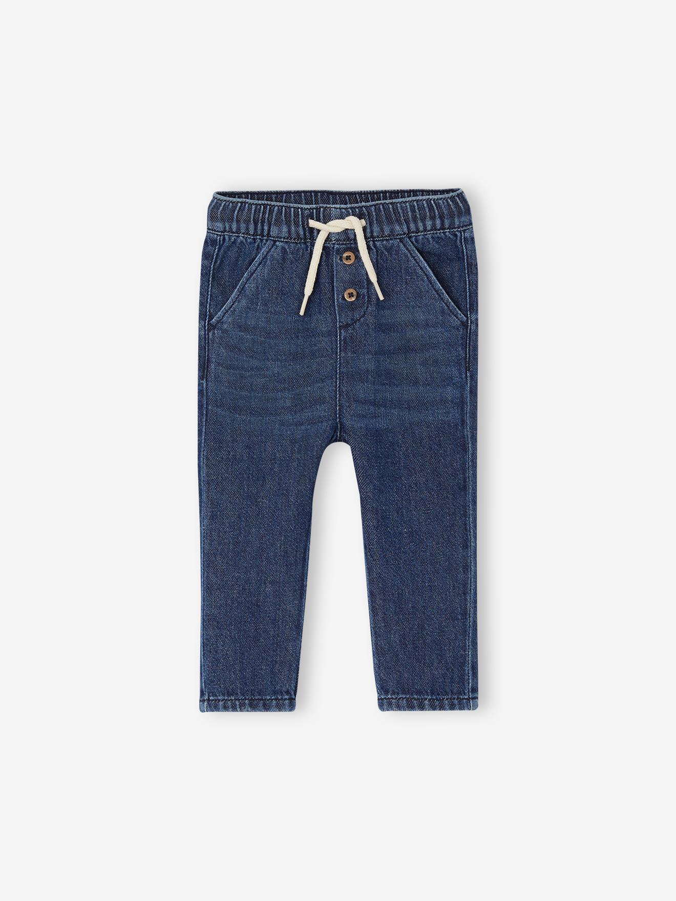 Pantalon en denim léger bébé denim brut