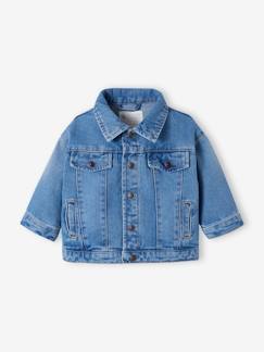 Bébé-Manteau, combipilote, nid d'ange-Manteau-Veste bébé en jean