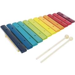 Jouet-Jeux d'imitation-Xylophone arc-en-ciel - VILAC - Jouet musical - Bleu - Multicolore - Mixte