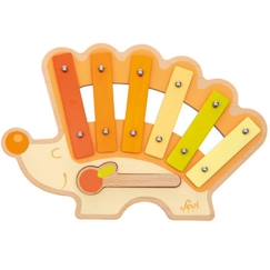 Jouet-Jeux éducatifs-Xylophone Hérisson en métal - SEVI - TUE47000 - Orange - 24 mois - 2 ans - Intérieur