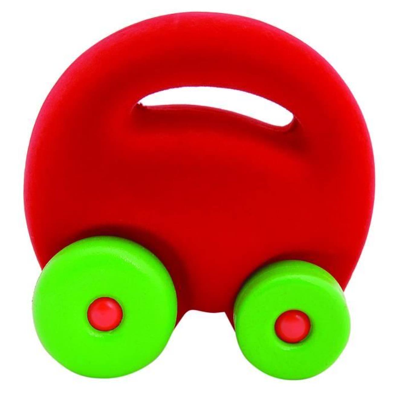 Jouet D'activité Rubbabu - Voiture Mascotte Rouge Pour Enfant De 12 Mois Et Plus - Intérieur - Doux 