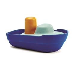 Jouet-Plan Toys - Grand bateau modulable bleu 21 cm - ASA TOYS