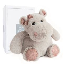 Peluche - HISTOIRE D'OURS - Hippo girl - 25 cm - Fille - Beige et marron  - vertbaudet enfant
