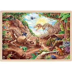 Jouet-Jeux éducatifs-Puzzle Dinosaures - Goki - 192 pièces - Thème Animaux - Mixte - A partir de 6 ans