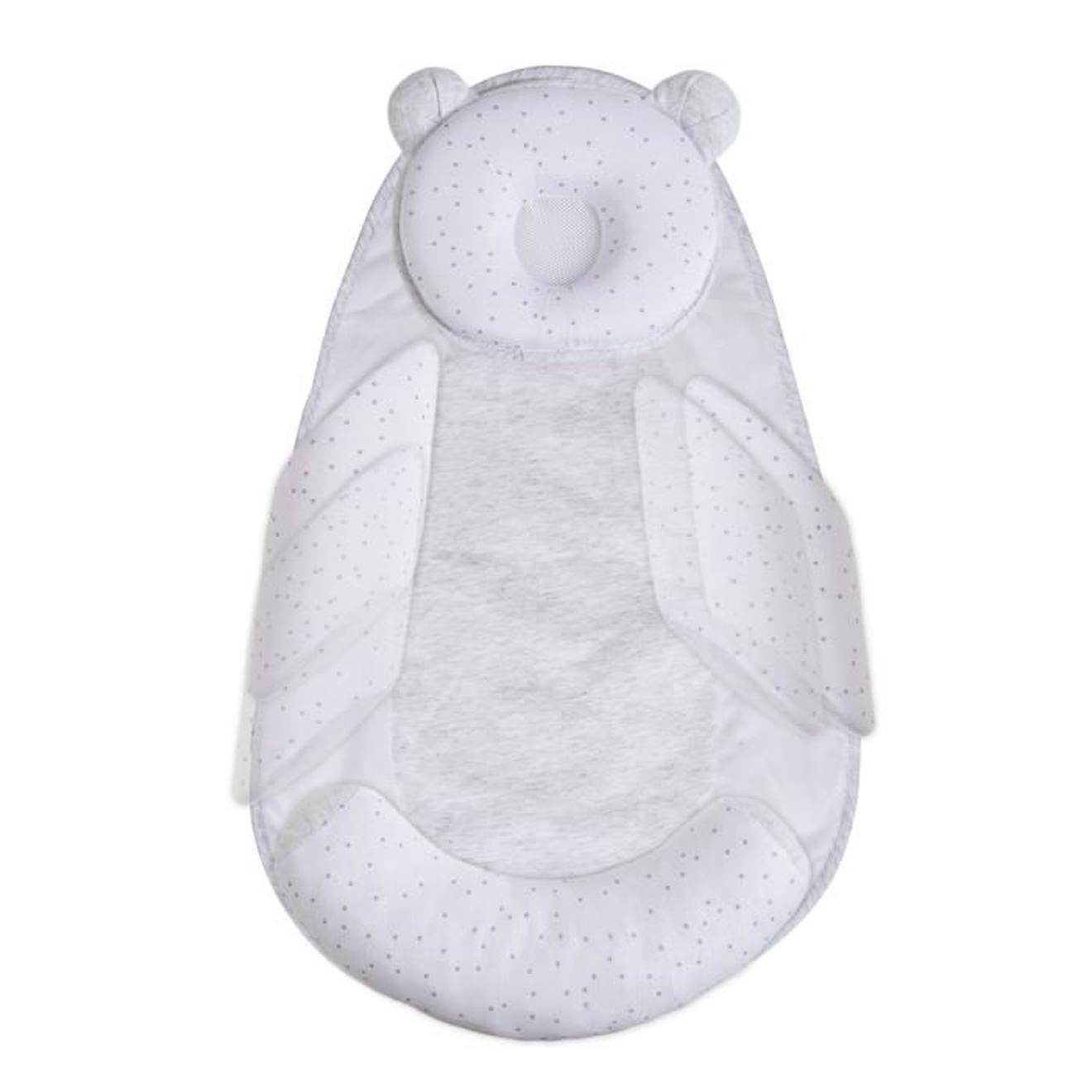 Cale Bébé Panda Pad Premium - Candide - Ajustable - Confortable - 0-3 Mois Blanc