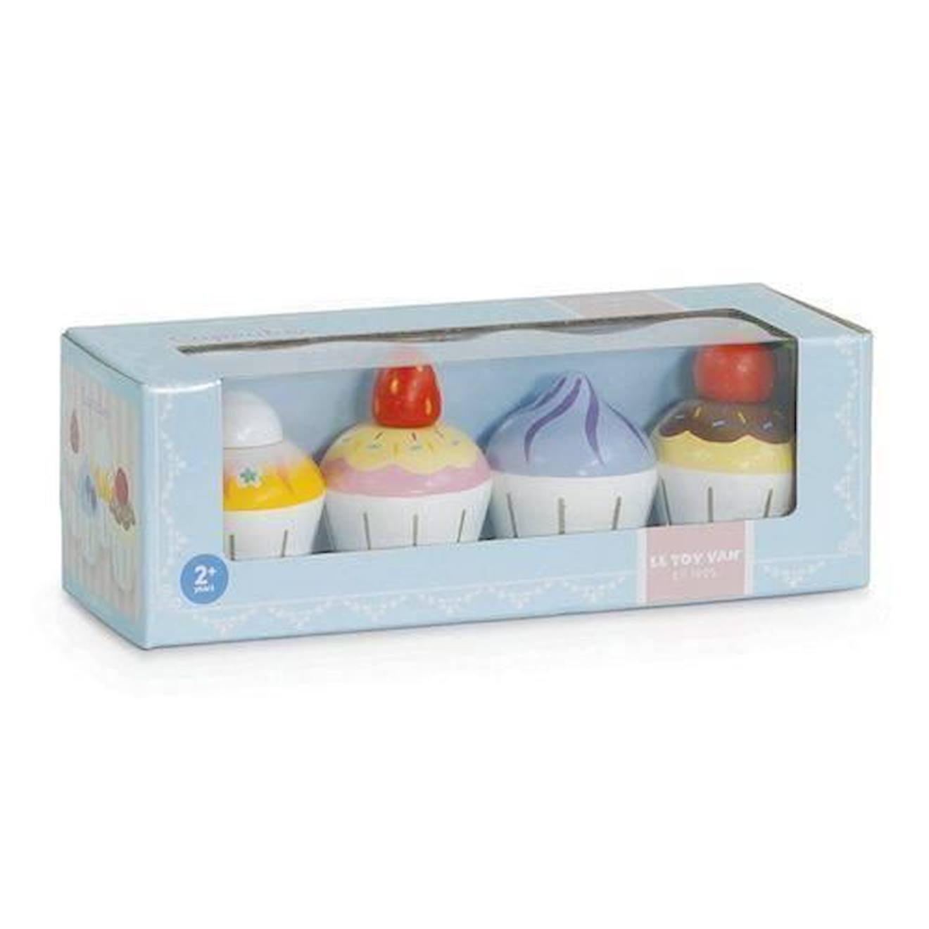 Cupcakes Le Toy Van - Cuisine Pour Enfants - Multicolore - Bois - 24 Mois - 2 Ans - Enfant Bleu