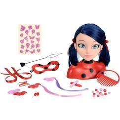Tête à coiffer Miraculous Ladybug - BANDAI - Rouge - Licence Miraculous - Pour enfant à partir de 4 ans  - vertbaudet enfant