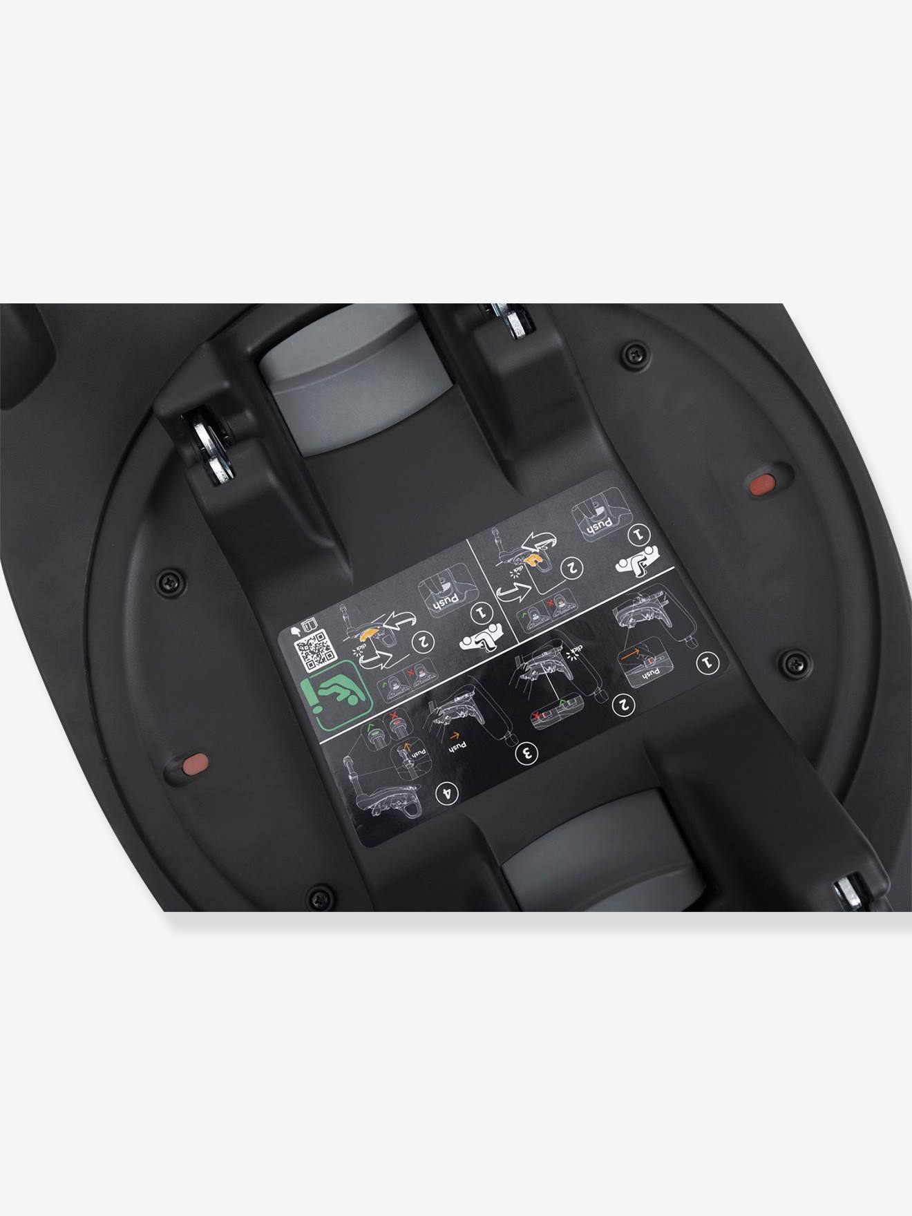 Base rotative 360 pour sièges-auto Kory et Bi-Seat noir (Chicco) - Image 1