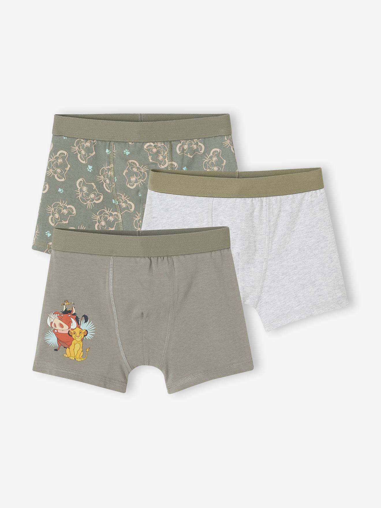 Lot de 3 boxers Disney Le Roi Lion assortis