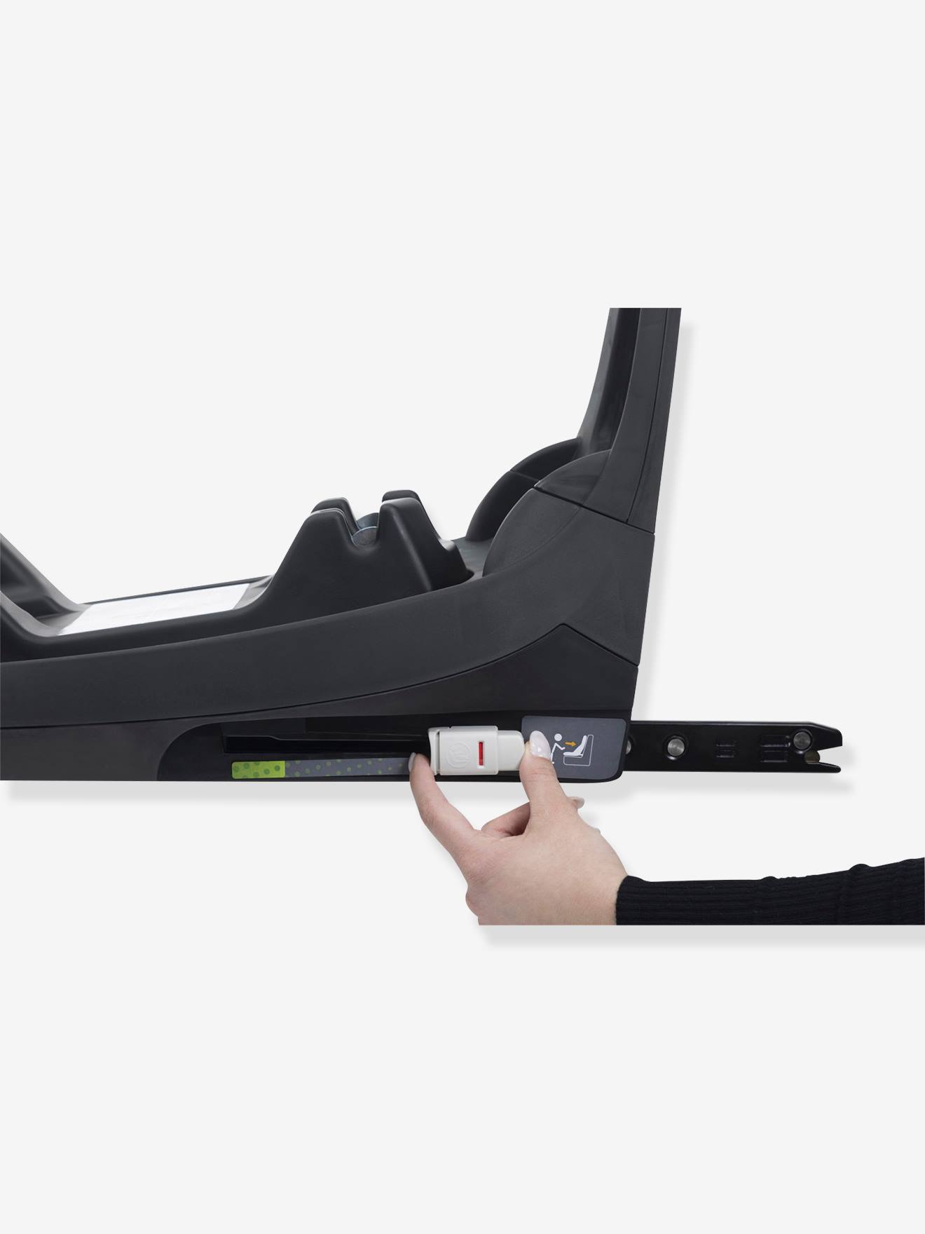 Base rotative 360 pour sièges-auto Kory et Bi-Seat noir (Chicco) - Image 2