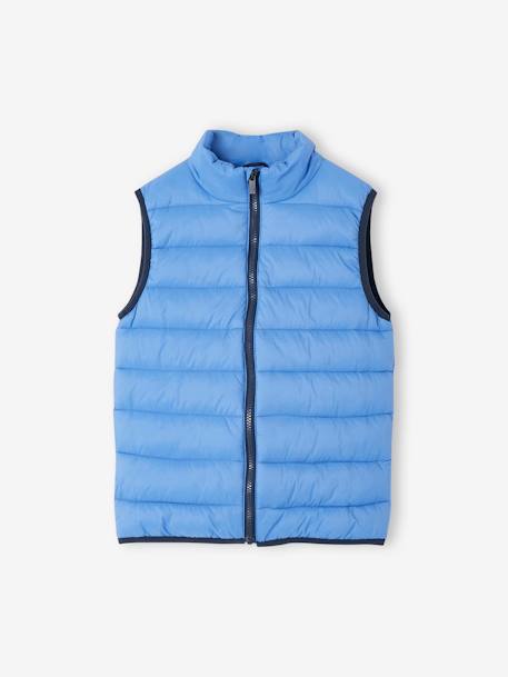 Parka 3 en 1 mi-saison garçon avec doudoune sans manches amovible marine+vert sauge 7 - vertbaudet enfant 