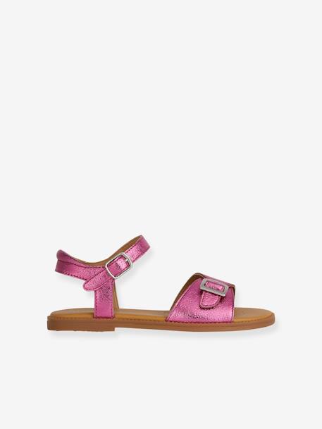 Sandales enfant J4535 Karly Girl fuchsia 4 - vertbaudet enfant 